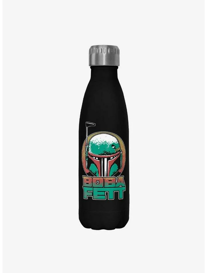 Best deal β€οΈ Star Wars The Book of Boba Fett Helmet Circle Black Stainless Steel Water Bottle π 1 Best deal β€οΈ Star Wars The Book of Boba Fett Helmet Circle Black Stainless Steel Water Bottle π