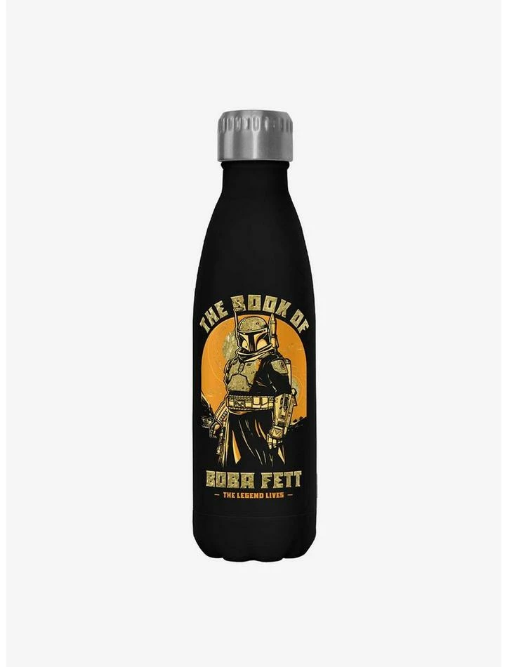 Cheap 🥰 Star Wars The Book of Boba Fett Living Legend Black Stainless Steel Water Bottle ❤️ 1 Cheap 🥰 Star Wars The Book of Boba Fett Living Legend Black Stainless Steel Water Bottle ❤️