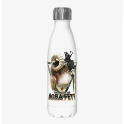 Top 10 ⌛ Star Wars The Book of Boba Fett No Time For This White Stainless Steel Water Bottle ⌛