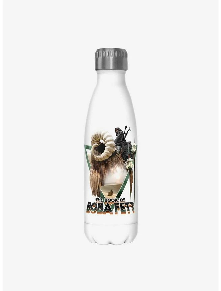 Top 10 ⌛ Star Wars The Book of Boba Fett No Time For This White Stainless Steel Water Bottle ⌛ 1 Top 10 ⌛ Star Wars The Book of Boba Fett No Time For This White Stainless Steel Water Bottle ⌛