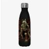 Best Sale 🎉 Star Wars The Book of Boba Fett Off The Grid Black Stainless Steel Water Bottle ❤️