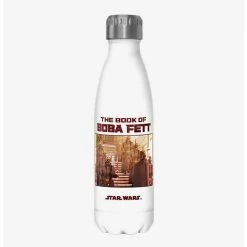 Best reviews of ❤️ Star Wars The Book of Boba Fett Take Cover White Stainless Steel Water Bottle 🎁