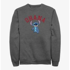 Deals 🎁 Disney Lilo & Stitch Ohana Collegiate Sweatshirt ⭐