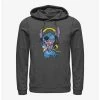 Brand new 😀 Disney Lilo & Stitch Rockin' Stitch Hoodie 👏