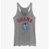 Outlet ⭐ Disney Lilo & Stitch Ohana Collegiate Girls Tank 👍