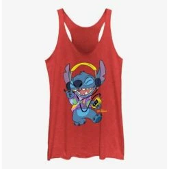 Hot Sale 🛒 Disney Lilo & Stitch Rockin' Stitch Girls Tank 🌟