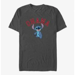 Best Sale 🛒 Disney Lilo & Stitch Ohana Collegiate T-Shirt 🥰