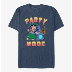 Cheapest 🛒 Disney Lilo & Stitch Party Mode T-Shirt ⌛