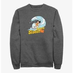 New ❤️ Disney Lilo & Stitch Little Sister Lilo Sweatshirt 🔥
