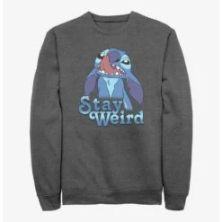 Buy 🧨 Disney Lilo & Stitch Stay Weird Sweatshirt ⭐