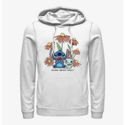 Top 10 ⌛ Disney Lilo & Stitch Chibi Floral Hoodie ⭐