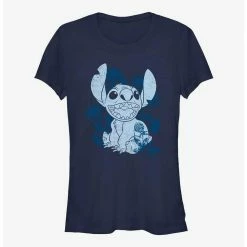 Discount ✨ Disney Lilo & Stitch Floral Sketch Girls T-Shirt ⭐
