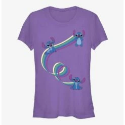 Deals 🎉 Disney Lilo & Stitch Ribbon Stitches 😀 Girls T-Shirt ⭐