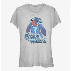 Best Pirce ✨ Disney Lilo & Stitch Stay Weird 🔔 Girls T-Shirt ❤️