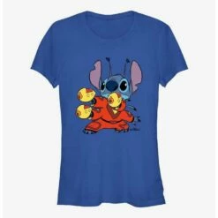 Budget 🥰 Disney Lilo & Stitch Stick 'Em Up ⌛ Girls T-Shirt ✨