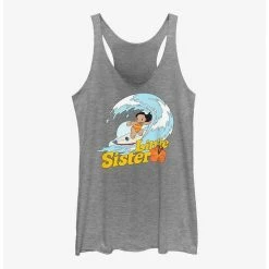 Hot Sale 👏 Disney Lilo & Stitch Little Sister Lilo Girls Tank 🔥