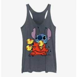 Brand new 🔥 Disney Lilo & Stitch Stick 'Em Up 👍 Girls Tank ✔️