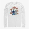 Brand new ⭐ Disney Lilo & Stitch Chibi Floral Long-Sleeve T-Shirt 🎉