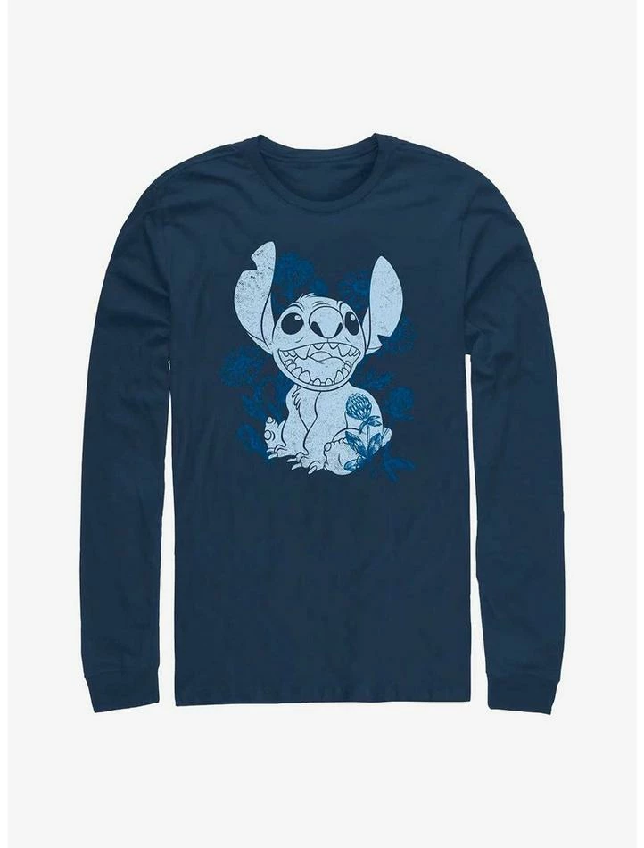 Cheap β Disney Lilo & Stitch Floral Sketch Long-Sleeve T-Shirt π₯° 1 Cheap β Disney Lilo & Stitch Floral Sketch Long-Sleeve T-Shirt π₯°
