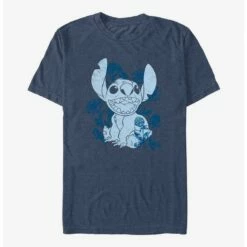 Cheapest 🥰 Disney Lilo & Stitch Floral Sketch T-Shirt 😀