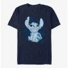 Best Sale 🛒 Disney Lilo & Stitch Floral Sketch T-Shirt ✔️