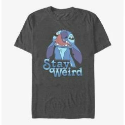 New ❤️ Disney Lilo & Stitch Stay Weird T-Shirt 👏