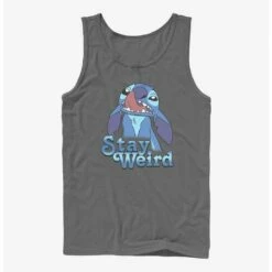 Promo 🤩 Disney Lilo & Stitch Stay Weird Tank ✔️