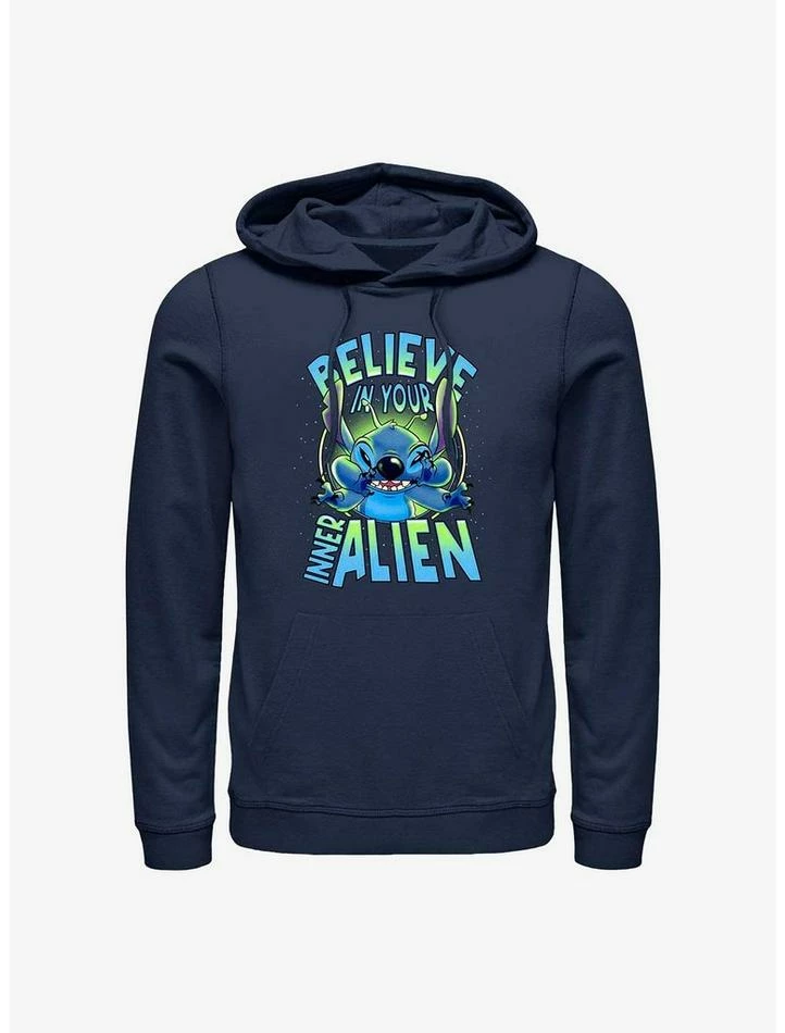 Brand new ❤️ Disney Lilo & Stitch Inner Alien Hoodie ⌛ 1 Brand new ❤️ Disney Lilo & Stitch Inner Alien Hoodie ⌛