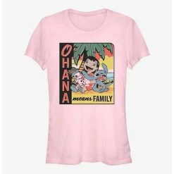 Coupon 🔥 Disney Lilo & Stitch Ohana Means Family Beach Girls T-Shirt 😀