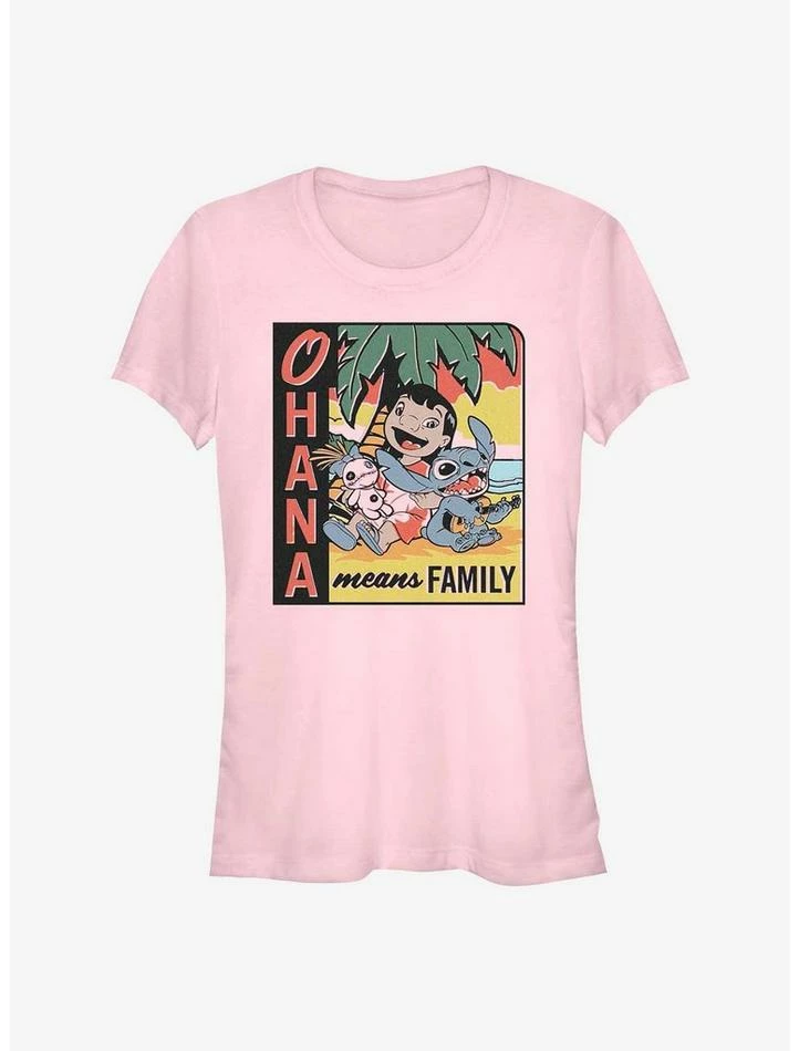Coupon 🔥 Disney Lilo & Stitch Ohana Means Family Beach Girls T-Shirt 😀 1 Coupon 🔥 Disney Lilo & Stitch Ohana Means Family Beach Girls T-Shirt 😀