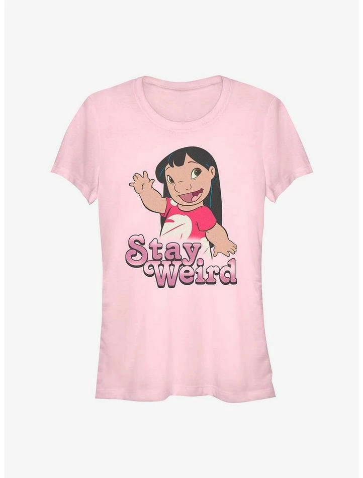 Budget ⌛ Disney Lilo & Stitch Stay Weird Lilo 👍 Girls T-Shirt ⭐ 1 Budget ⌛ Disney Lilo & Stitch Stay Weird Lilo 👍 Girls T-Shirt ⭐