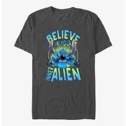 Hot Sale 😉 Disney Lilo & Stitch Inner Alien T-Shirt ✔️