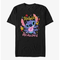 Wholesale 👍 Disney Lilo & Stitch Socially Awkward T-Shirt ❤️