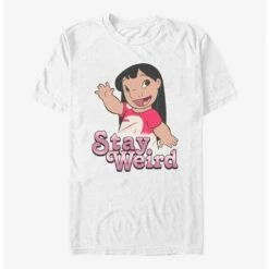 Best reviews of 💯 Disney Lilo & Stitch Stay Weird Lilo T-Shirt 👏