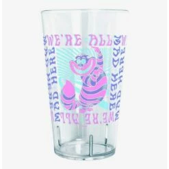 Flash Sale 🛒 Disney Alice in Wonderland Cheshire Mad Here Trip Tritan Cup 🔥