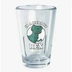 Top 10 ⭐ Disney Pixar Toy Story Nervous Rex Mini Glass 🌟