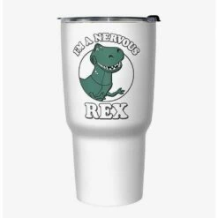 Buy ⭐ Disney Pixar Toy Story Nervous Rex Travel Mug ⌛