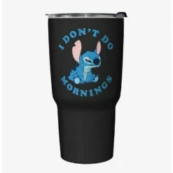Coupon ⌛ Disney Lilo & Stitch No Mornings Travel Mug ❤️