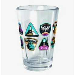 New 🔥 Disney Pixar Lightyear Icon Badges Mini Glass 🔥