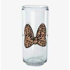 Budget 🌟 Disney Mickey Mouse Animal Print Bow Can Cup 🧨