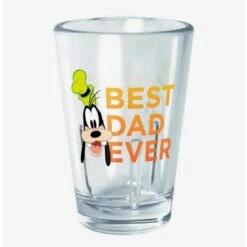 Outlet ✨ Disney Mickey Mouse Goofy Best Dad Ever Mini Glass 👏
