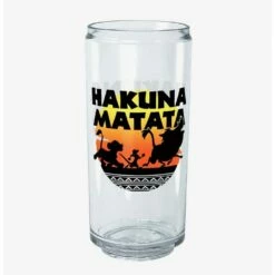 Promo ❤️ Disney The Lion King Sunset Hakuna Can Cup 🔔