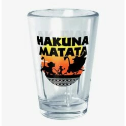 Best reviews of 💯 Disney The Lion King Sunset Hakuna Mini Glass ❤️
