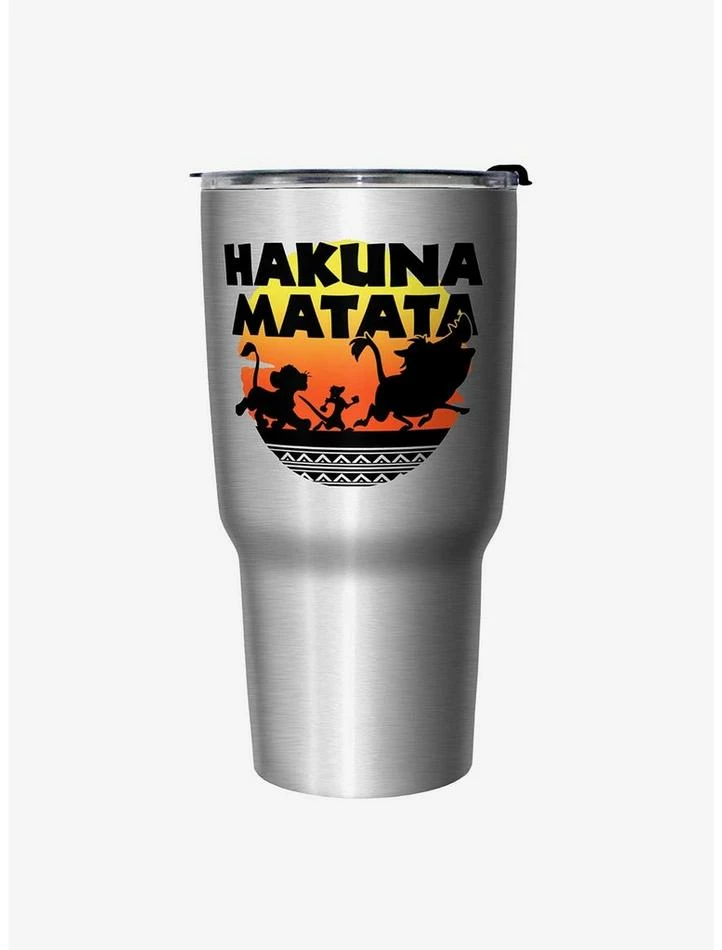 Hot Sale ✨ Disney The Lion King Sunset Hakuna Travel Mug ✨ 1 Hot Sale ✨ Disney The Lion King Sunset Hakuna Travel Mug ✨