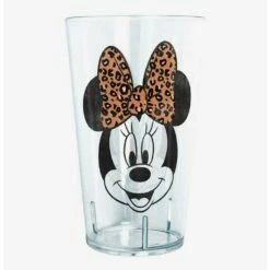 Discount ⌛ Disney Mickey Mouse Minnie Leopard Bow Tritan Cup ⭐