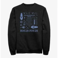 Outlet 🥰 Disney Hocus Pocus Transformation Spell Sweatshirt 😀