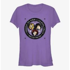 Hot Sale ❤️ Disney Hocus Pocus Calming Circle ✔️ Girls T-Shirt 🔔