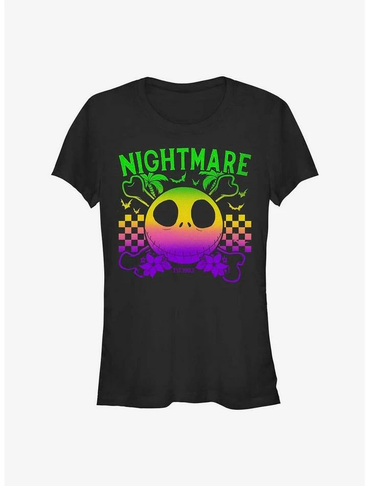 Best Pirce 🎁 Disney The Nightmare Before Christmas Nightmare Sunset Girls T-Shirt ✨ 1 Best Pirce 🎁 Disney The Nightmare Before Christmas Nightmare Sunset Girls T-Shirt ✨