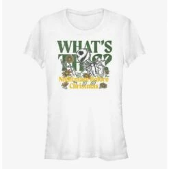 Best Pirce 😍 Disney The Nightmare Before Christmas What's This Girls T-Shirt 🔥