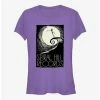 Best Sale 🔥 Disney The Nightmare Before Christmas Spiral Hill Records ❤️ Girls T-Shirt ❤️